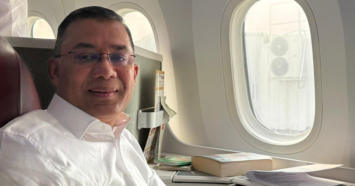 দীর্ঘ ১৬ বছর পর দেশে ফিরলেন তারেক রহমান, ঢাকায় জনসমুদ্র