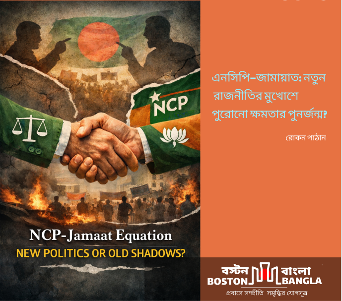এনসিপি–জামায়াত: নতুন রাজনীতির মুখোশে পুরোনো ক্ষমতার পুনর্জন্ম?