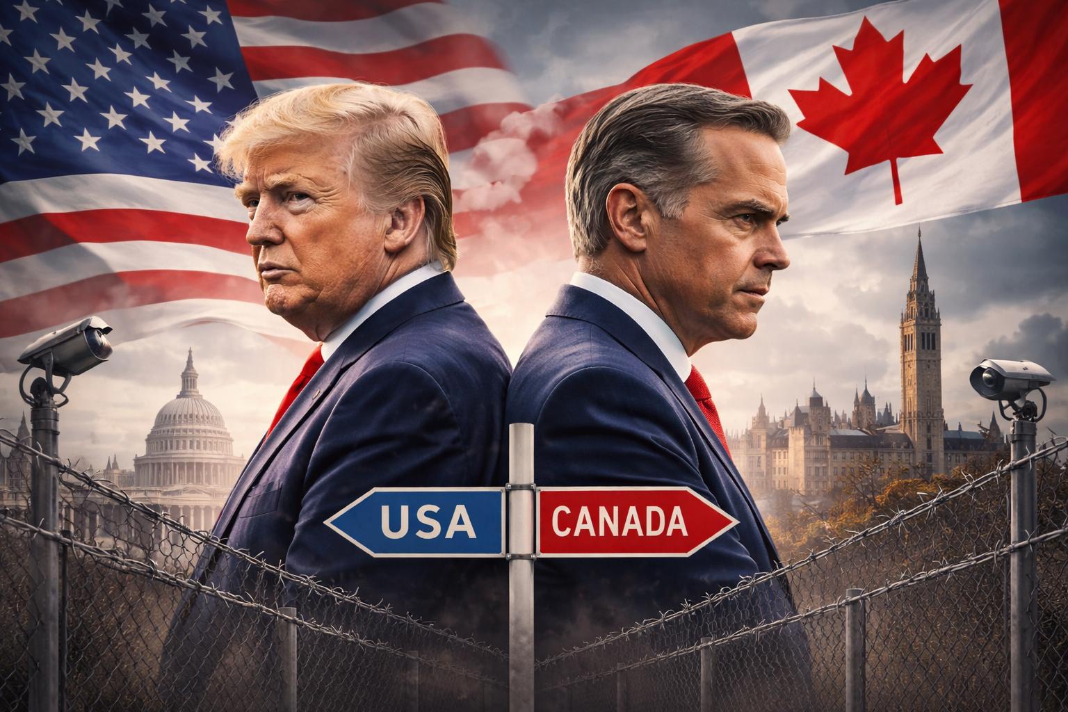 মিত্রতা থেকে মুখোমুখি অবস্থান কানাডা-যুক্তরাষ্ট্র সম্পর্কের নতুন টানাপোড়েন